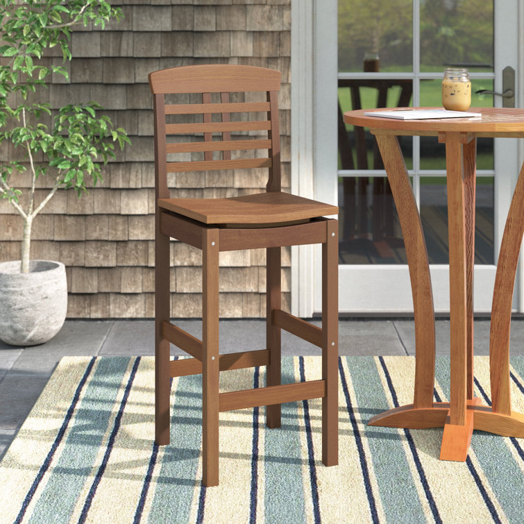 Patio bar best sale stools with backs